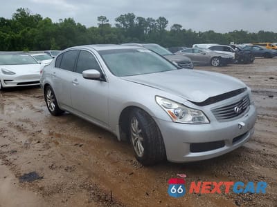 Czwarte zdjęcie samochodu z boku: 2009 INFINITI G37 SEDAN BASE VIN:JNKCV61E99M300121 - miniatura