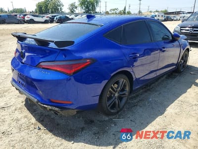 Trzecie zdjęcie samochodu z tyłu: 2023 ACURA INTEGRA A-SPEC VIN:19UDE4H32PA017266 - miniatura