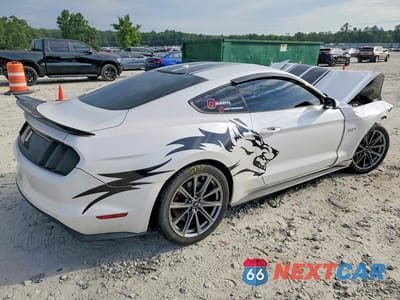 Trzecie zdjęcie samochodu z tyłu: 2017 FORD MUSTANG GT VIN:1FA6P8CF9H5230046 - miniatura
