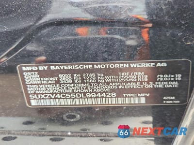 Zdjęcie 13 z 13 samochodu: 2013 BMW X5 XDRIVE35I VIN:5UXZV4C55DL994428 - miniatura