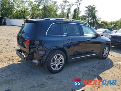 Trzecie zdjęcie samochodu z tyłu: 2021 MERCEDES-BENZ GLB 250 4MATIC VIN:W1N4M4HB6MW094982 - miniatura