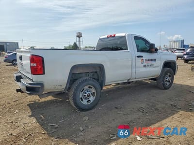 Trzecie zdjęcie samochodu z tyłu: 2016 GMC SIERRA K2500 HEAVY DUTY VIN:1GT02REG6GZ261708 - miniatura