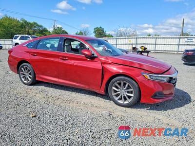 Czwarte zdjęcie samochodu z boku: 2022 HONDA ACCORD LX VIN:1HGCV1F17NA002173 - miniatura