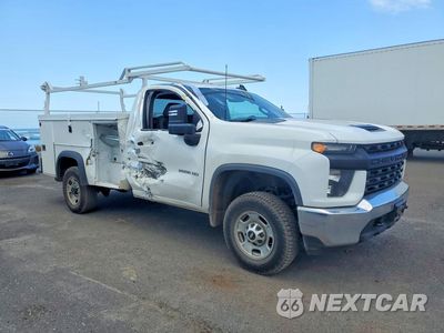 Czwarte zdjęcie samochodu z boku: 2022 CHEVROLET SILVERADO C2500 HEAVY DUTY VIN:1GB0WLE71NF249809 - miniatura