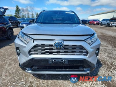 Piąte zdjęcie samochodu w środku: 2019 TOYOTA RAV4 HYBRID XLE VIN:2T3RWRFV3KW046241 - miniatura