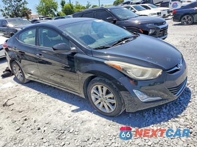 Czwarte zdjęcie samochodu z boku: 2014 HYUNDAI ELANTRA SE VIN:KMHDH4AE3EU149252 - miniatura