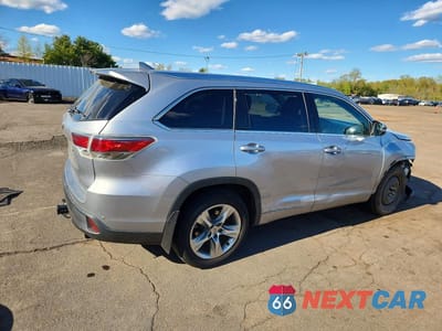 Trzecie zdjęcie samochodu z tyłu: 2015 TOYOTA HIGHLANDER LIMITED VIN:5TDDKRFH7FS072168 - miniatura
