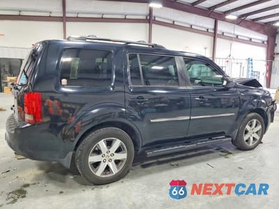 Trzecie zdjęcie samochodu z tyłu: 2013 HONDA PILOT TOURING VIN:5FNYF4H99DB062970 - miniatura