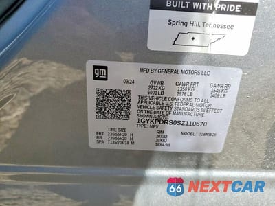 Zdjęcie 14 z 14 samochodu: 2025 CADILLAC XT6 PREMIUM LUXURY VIN:1GYKPDRS0SZ110670 - miniatura