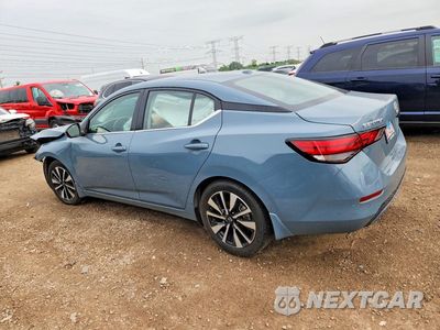 Trzecie zdjęcie samochodu z tyłu: 2025 NISSAN SENTRA SV VIN:3N1AB8CV9SY229065 - miniatura