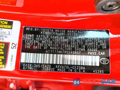 Zdjęcie 13 z 13 samochodu: 2024 TOYOTA CAMRY SE VIN:4T1T11AK7RU240857 - miniatura