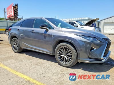 Czwarte zdjęcie samochodu z boku: 2018 LEXUS RX 350 F SPORT VIN:2T2BZMCAXJC139193 - miniatura
