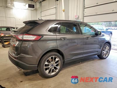 Trzecie zdjęcie samochodu z tyłu: 2015 FORD EDGE TITANIUM VIN:2FMPK4K97FBB19209 - miniatura