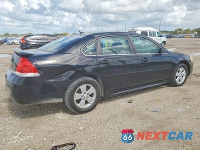 Trzecie zdjęcie samochodu z tyłu: 2010 CHEVROLET IMPALA LT VIN:2G1WB5EK6A1208104 - miniatura