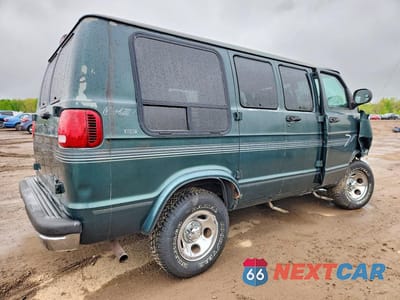 Trzecie zdjęcie samochodu z tyłu: 2000 DODGE RAM VAN B1500 VIN:2B6HB11Y4YK110703 - miniatura