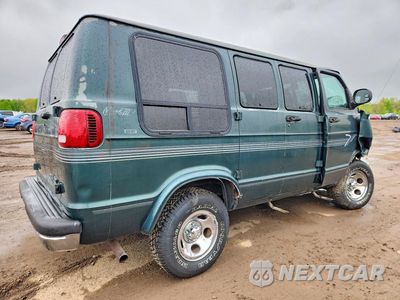 Trzecie zdjęcie samochodu z tyłu: 2000 DODGE RAM VAN B1500 VIN:2B6HB11Y4YK110703 - miniatura