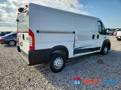 Trzecie zdjęcie samochodu z tyłu: 2019 RAM PROMASTER 1500 DELIVERY VAN VIN:3C6TRVAG3KE540679 - miniatura