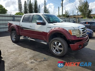 Czwarte zdjęcie samochodu z boku: 2012 FORD F150 SUPERCREW VIN:1FTFW1EFXCFA65368 - miniatura