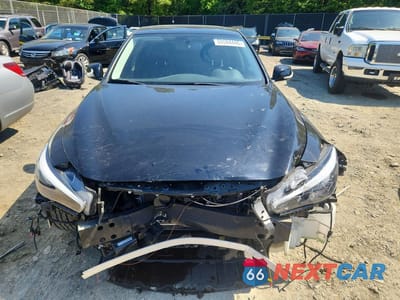 Piąte zdjęcie samochodu w środku: 2019 INFINITI Q50 3.0T LUXE VIN:JN1EV7AR6KM593827 - miniatura