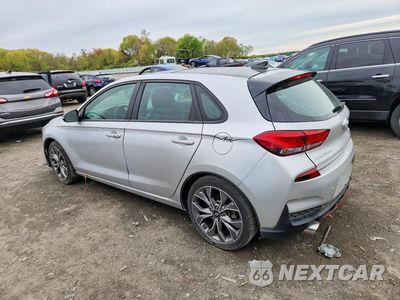 Drugie zdjęcie samochodu z przodu: 2019 HYUNDAI ELANTRA GT N LINE VIN:KMHH55LC8KU107361 - miniatura
