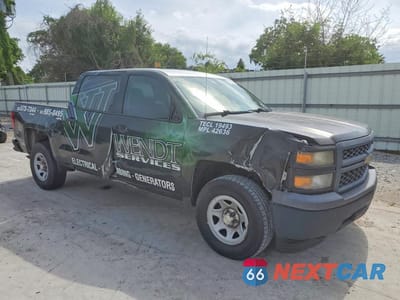 Czwarte zdjęcie samochodu z boku: 2015 CHEVROLET SILVERADO C1500 VIN:3GCPCPEH3FG137936 - miniatura
