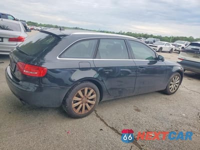 Trzecie zdjęcie samochodu z tyłu: 2011 AUDI A4 PREMIUM PLUS VIN:WAUWFAFLXBA010514 - miniatura