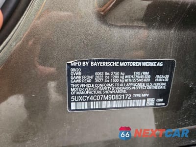 Zdjęcie 12 z 12 samochodu: 2021 BMW X6 SDRIVE 40I VIN:5UXCY4C07M9D83172 - miniatura