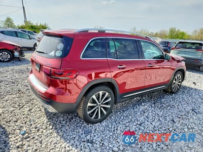 Trzecie zdjęcie samochodu z tyłu: 2020 MERCEDES-BENZ GLB 250 4MATIC VIN:W1N4M4HBXLW056332 - miniatura