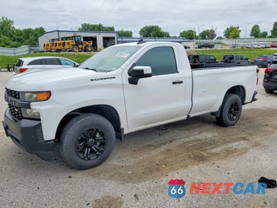 2021 CHEVROLET SILVERADO C1500 3GCNWAEK9MG318334 - główne zdjęcie licytacji z USA - miniatura