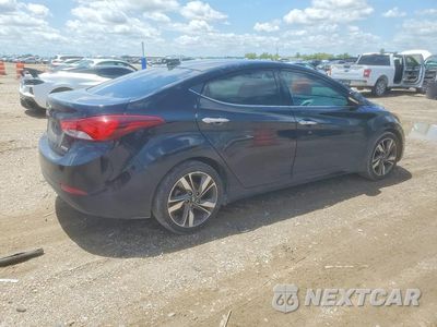 Trzecie zdjęcie samochodu z tyłu: 2014 HYUNDAI ELANTRA LIMITED VIN:5NPDH4AE3EH482095 - miniatura
