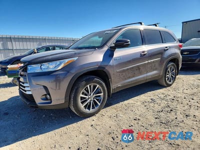 2019 TOYOTA HIGHLANDER HYBRID XLE 5TDJGRFHXKS059736 - główne zdjęcie licytacji z USA - miniatura
