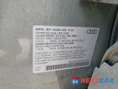 Zdjęcie 13 z 13 samochodu: 2025 AUDI Q3 PREMIUM S LINE 45 VIN:WA1DECF36S1018130 - miniatura
