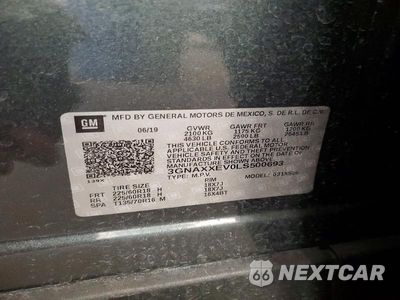 Zdjęcie 14 z 14 samochodu: 2020 CHEVROLET EQUINOX PREMIER VIN:3GNAXXEV0LS500693 - miniatura
