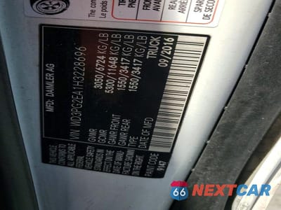 Zdjęcie 13 z 13 samochodu: 2017 MERCEDES-BENZ METRIS VIN:WD3PG2EA1H3228696 - miniatura