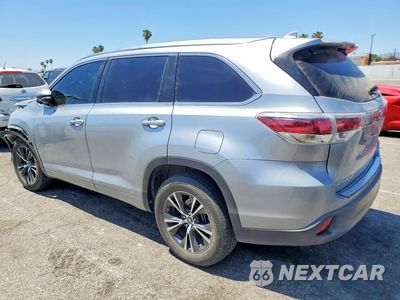 Drugie zdjęcie samochodu z przodu: 2016 TOYOTA HIGHLANDER XLE VIN:5TDKKRFH4GS148146 - miniatura