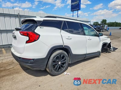 Trzecie zdjęcie samochodu z tyłu: 2019 GMC TERRAIN SLT VIN:3GKALPEV5KL109931 - miniatura