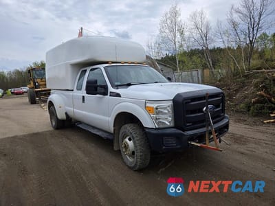 Czwarte zdjęcie samochodu z boku: 2012 FORD F350 SUPER DUTY VIN:1FT8X3D64CEA51586 - miniatura