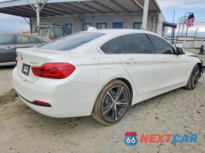 Trzecie zdjęcie samochodu z tyłu: 2019 BMW 430I GRAN COUPE VIN:WBA4J1C50KBM14895 - miniatura
