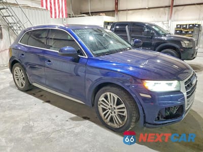 Czwarte zdjęcie samochodu z boku: 2019 AUDI Q5 PREMIUM PLUS VIN:WA1BNAFY7K2087202 - miniatura
