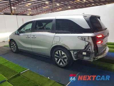 Drugie zdjęcie samochodu z przodu: 2025 HONDA ODYSSEY EXL VIN:5FNRL6H66SB056460 - miniatura