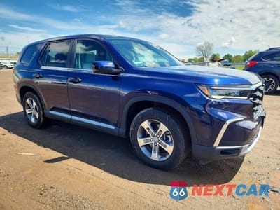 Czwarte zdjęcie samochodu z boku: 2025 HONDA PILOT EXL VIN:5FNYG2H43SB006431 - miniatura