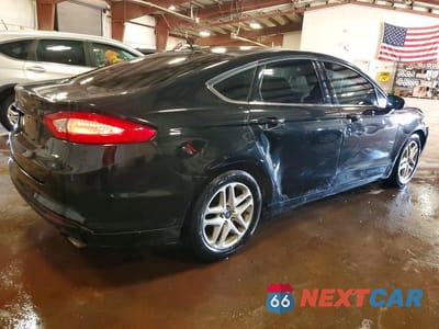 Trzecie zdjęcie samochodu z tyłu: 2014 FORD FUSION SE VIN:1FA6P0H70E5395448 - miniatura