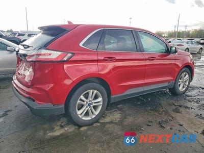 Trzecie zdjęcie samochodu z tyłu: 2020 FORD EDGE SEL VIN:2FMPK4J97LBA59557 - miniatura