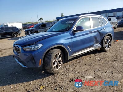 2022 BMW X3 XDRIVE30I 5UX53DP09N9K12004 - główne zdjęcie licytacji z USA - miniatura