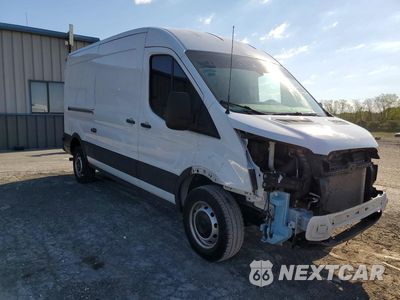 Czwarte zdjęcie samochodu z boku: 2023 FORD TRANSIT 250 DELIVERY VAN VIN:1FTBR1C81PKC12300 - miniatura