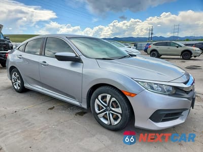 Czwarte zdjęcie samochodu z boku: 2017 HONDA CIVIC LX VIN:19XFC2F57HE081968 - miniatura