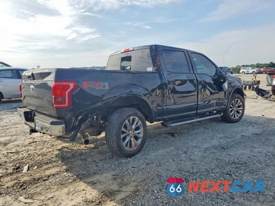 Trzecie zdjęcie samochodu z tyłu: 2017 FORD F150 SUPERCREW VIN:1FTEW1EF0HKE05704 - miniatura