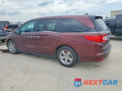 Drugie zdjęcie samochodu z przodu: 2020 HONDA ODYSSEY EX VIN:5FNRL6H56LB057195 - miniatura