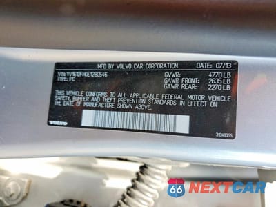 Zdjęcie 12 z 12 samochodu: 2014 VOLVO S60 T5 VIN:YV1612FH0E1280546 - miniatura