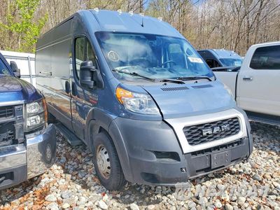 Czwarte zdjęcie samochodu z boku: 2020 RAM PROMASTER 3500 DELIVERY VAN VIN:3C6URVJG7LE140386 - miniatura